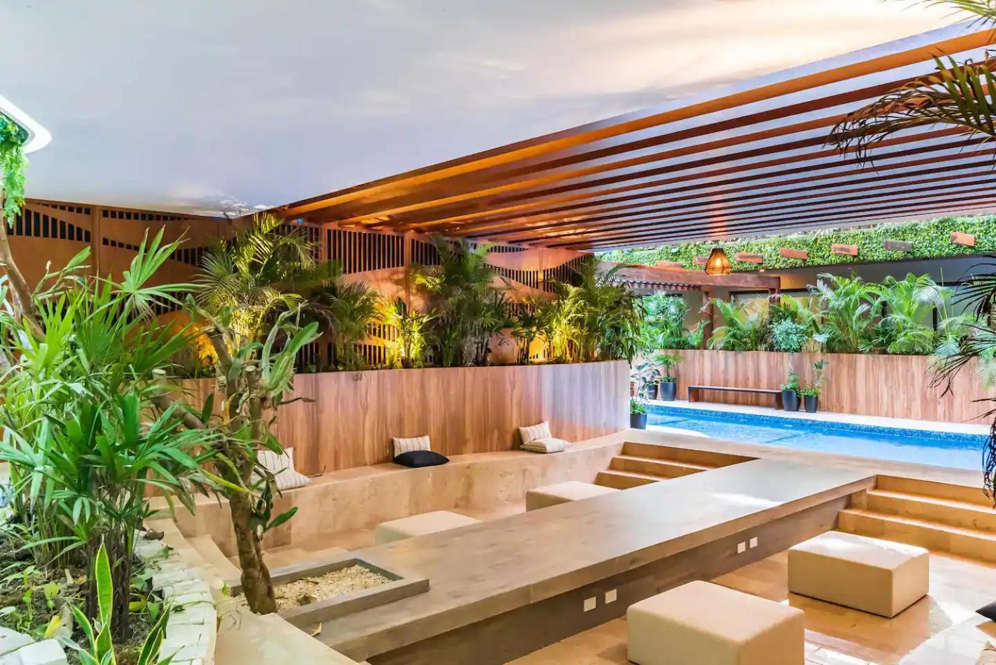 Ferienwohnung Tulum Departamento De Lujo Exterior foto