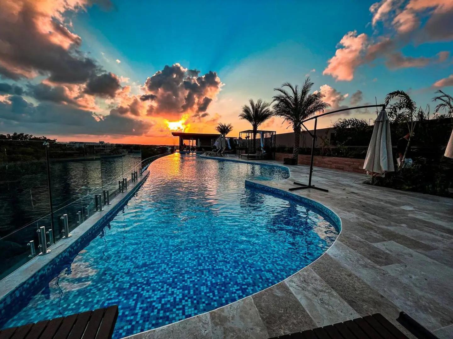 Ferienwohnung Tulum Departamento De Lujo Exterior foto