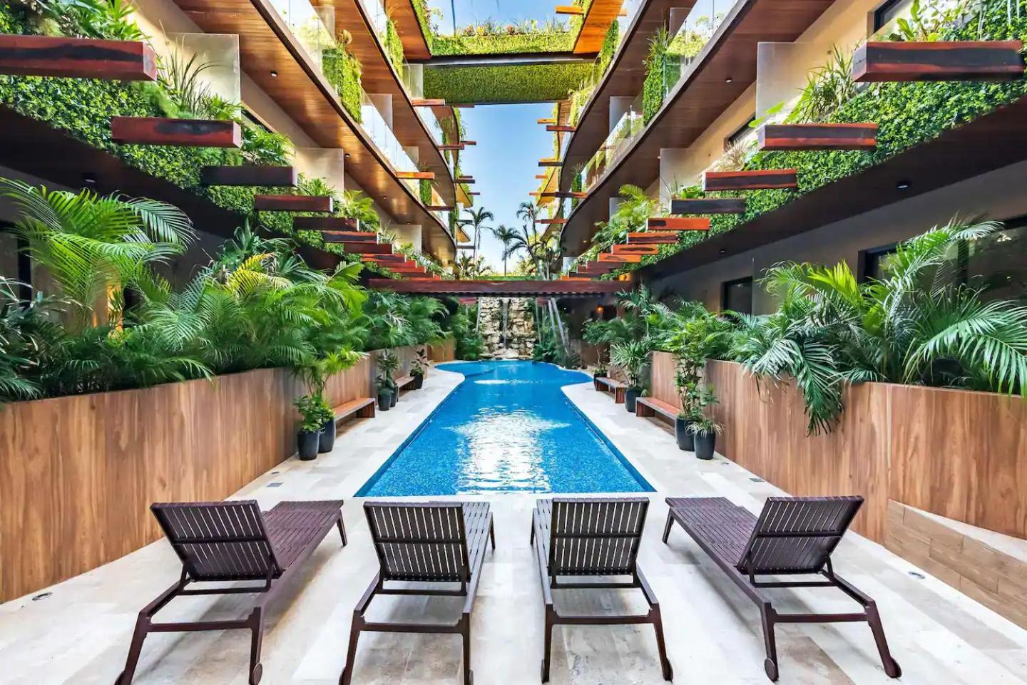 Ferienwohnung Tulum Departamento De Lujo Exterior foto