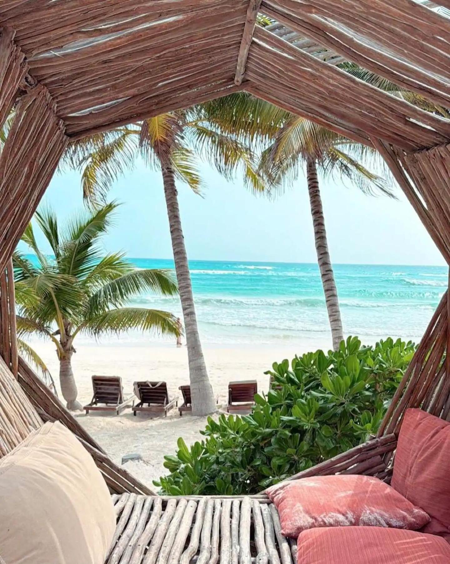 Ferienwohnung Tulum Departamento De Lujo Exterior foto